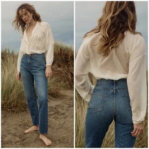 💕DOEN💕 Shep Jean ~ Andalucia Wash Blue 30 NWT